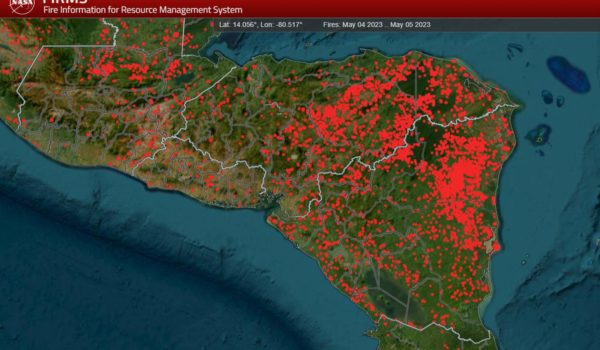 Han ocurrido al menos 100 incendios en los últimos ocho días en Nicaragua