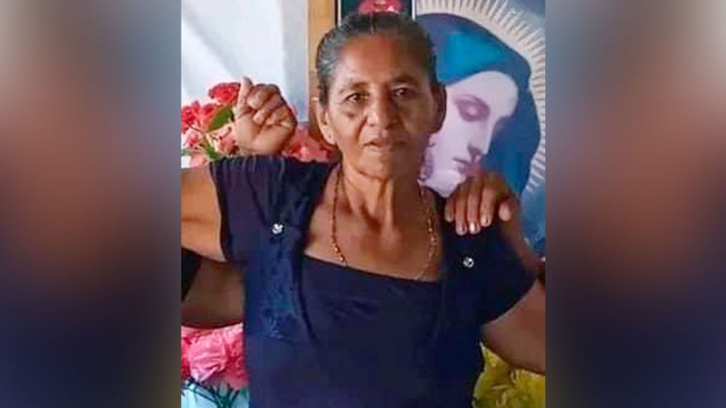 María Isabel  Hernández Vivas, de 66 años fue asesinada a tubazos ,LA PRENSA/ Tomada de Facebook.  