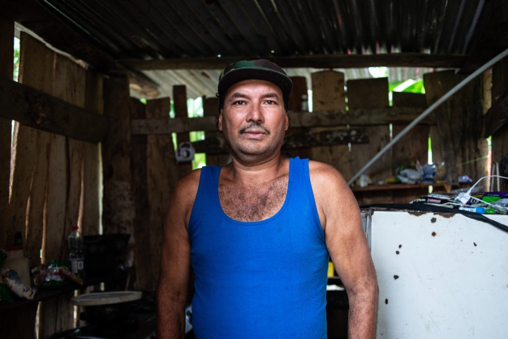 Julio Rubén Otero, padre del niño del mismo nombre atacado por un cocodrilo en un río en Costa Rica. LA PRENSA/ Archivo.