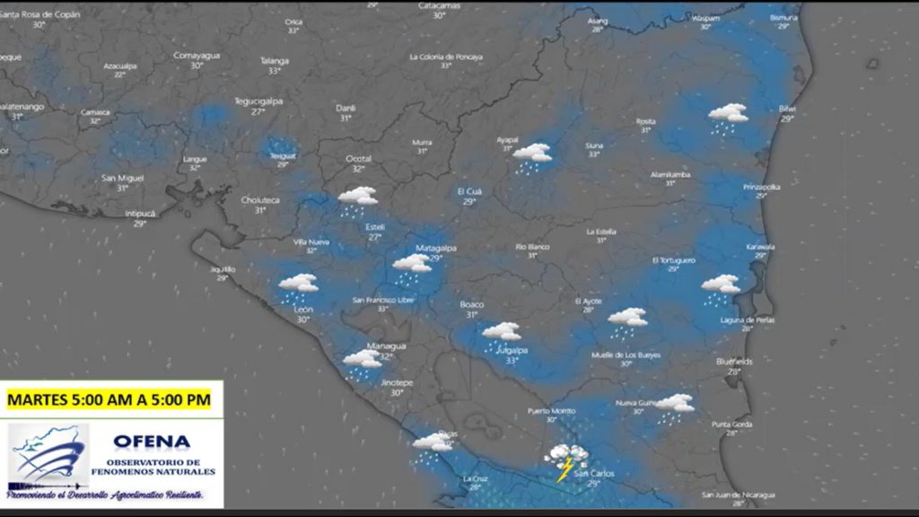 calor, lluvias,