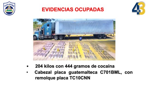 Policía descubre millonario alijo narco en cargamento de pintura