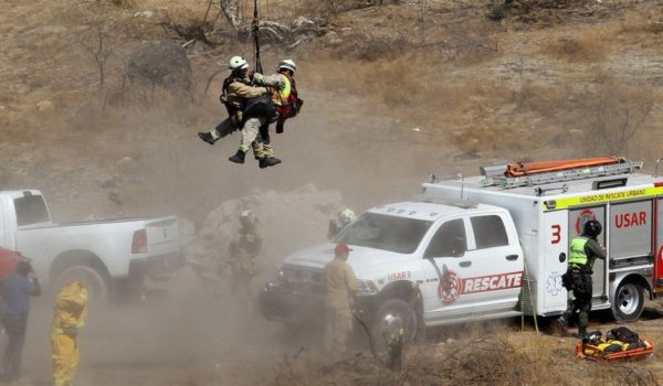Getty Images Las bolsas fueron encontradas en un barranco en el estado de Jalisco.