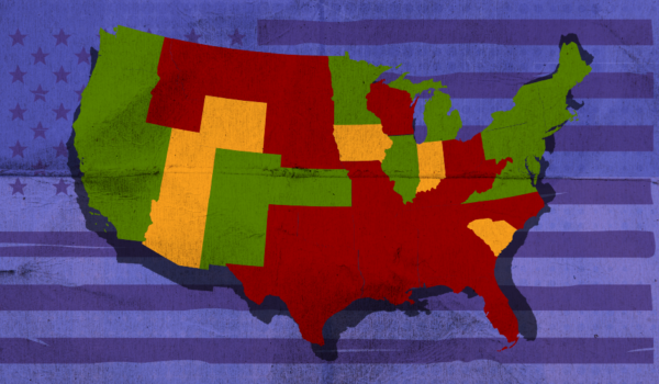 BBC El mapa de acceso al aborto en Estados Unidos cambió drásticamente durante el último año.