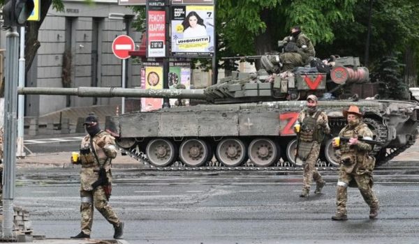 Reuters Miembros del Grupo Wagner en Rostov del Don.