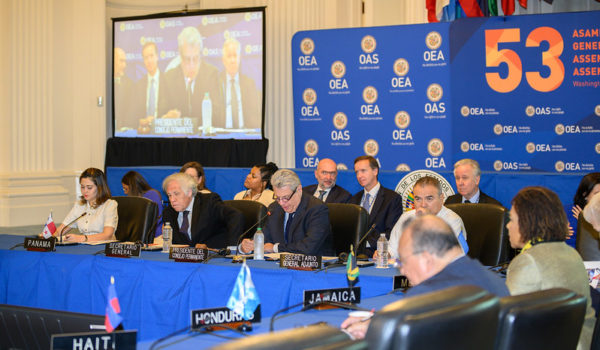 Arturo McFields: «Brasil da pie atrás» y países logran consenso para la resolución sobre Nicaragua