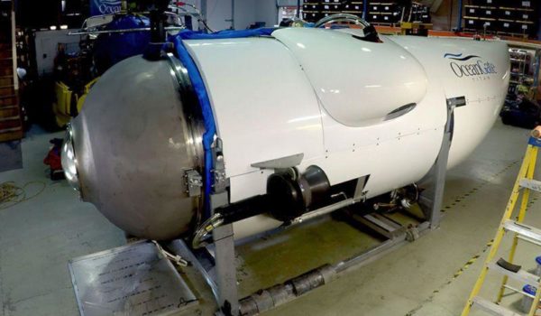 OceanGate Titán fue diseñado para llevar a cinco personas a unas profundidades de 4.000 metros bajo el mar.