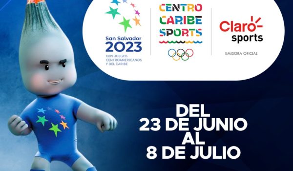 Claro Sports llevará los Juegos Centroamericanos y del Caribe San Salvador 2023 a toda América Latina