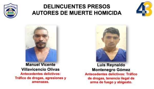 35 años de prisión para asesinos confesos del hombre que auxiliaba a sus hijos en Ocotal