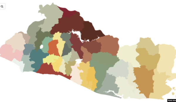 El Salvador, municipios