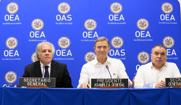 Almagro: Daniel Ortega ya «ha sido declarado ilegítimo»