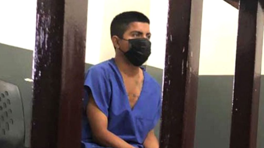 óscar Rugama Paniagua fue mandado a juicio este viernes para que responda por el crimen de su hermana Cristhian Pamela LA PRENSA/ Cortesía.  