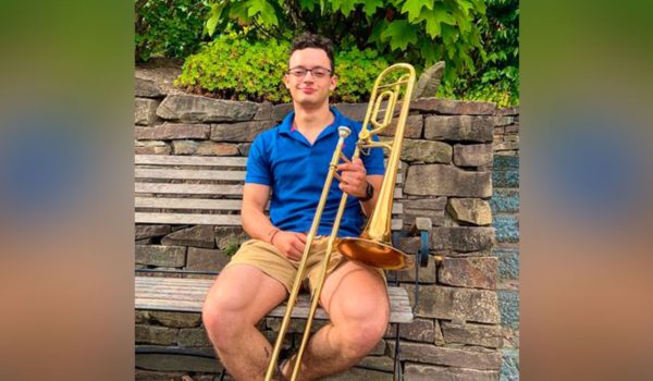 El jinotegano que tocaba trombón desde niño y ahora estudiará jazz en Alemania  