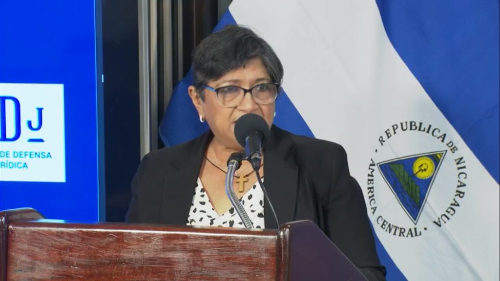 Evelyn Pinto, ex presa política, desterrada y desnacionalizada