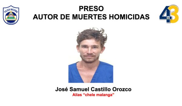 Capturan a presunto femicida, señalado de matar a madre e hija en Waspam
