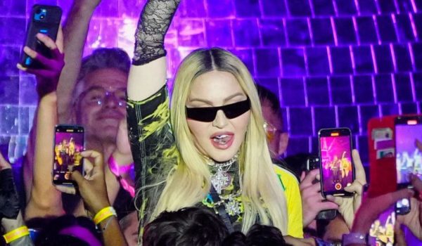 Getty Images Madonna en Nueva York en 2022.