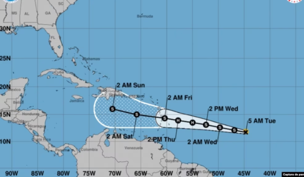 huracán, tormenta tropical Bret
