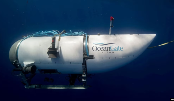 submarino del Titanic