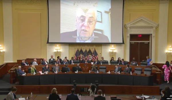ARCHIVO: Captura de video de una audiencia del Comité Selecto de Competencia Estratégica entre Estados Unidos y el Partido Comunista Chino de la Cámara de Representantes, en Washington, DC, el 13 de julio de 2023.