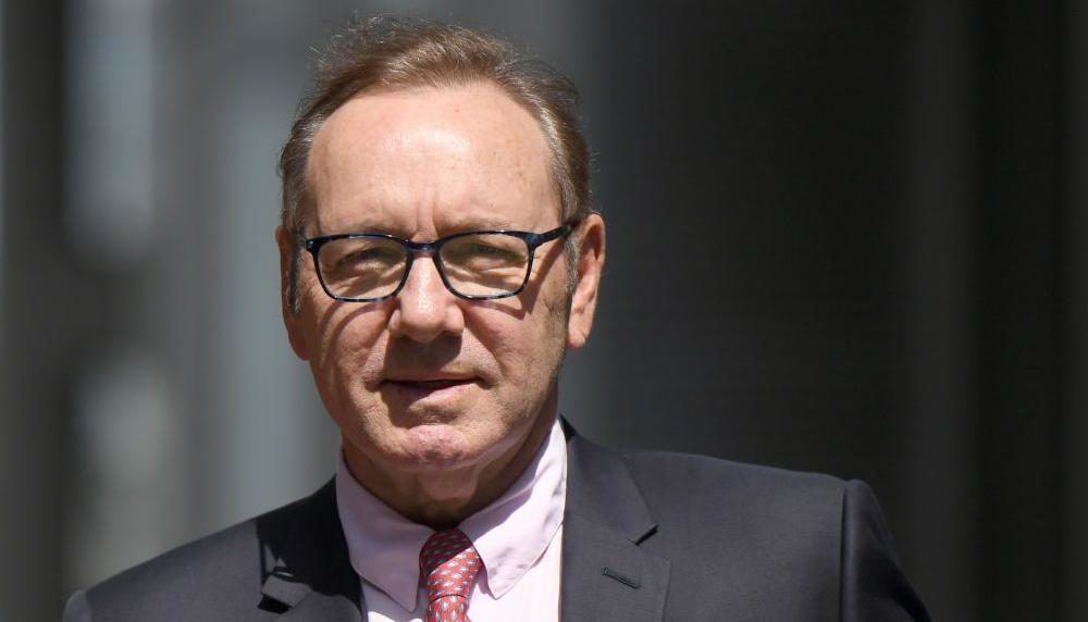 Getty Images Kevin Spacey enfrentaba un juicio por nueve delitos de índole sexual en Londres.