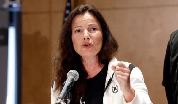 Getty Images El discurso de Fran Drescher con el que anunció la huelga de actores de Hollywood se hizo viral.