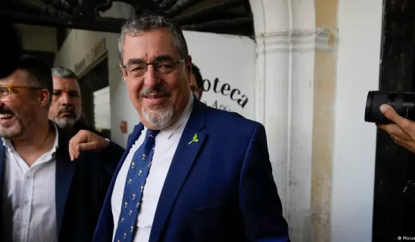 Bernardo Arévalo, candidato presidencial guatemalteco por el movimiento Semilla. (Archivo: 13.07.2023)