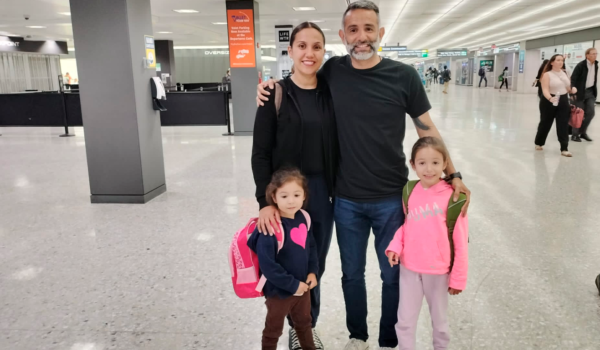 Róger Reyes: «Nunca iba a sentirme completamente en libertad si mi familia no estaba conmigo»