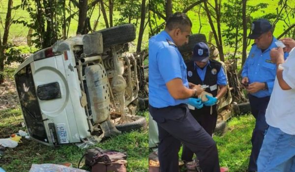 Piden ayuda para repatriar a niña costarricense fallecida en volcón de camioneta en la Panamericana Sur