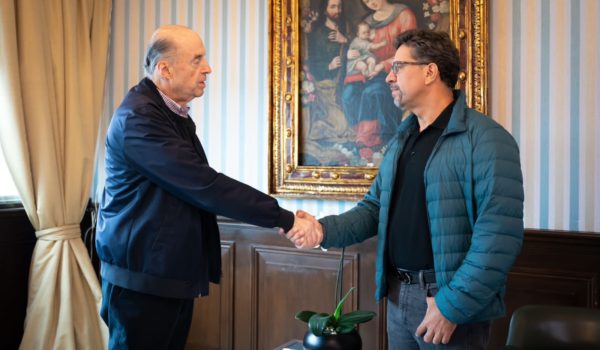 Embajador Fredy Muñoz se reúne con canciller Álvaro Leyva en Colombia