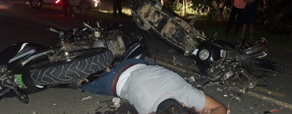 Uno de los dos fallecidos en choque de motocicletas en la carretera La Virgen- San Juan del Sur,. LA PRENSA/ Redes sociales.  