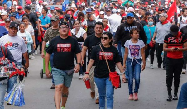 Cuatro años sin repliegue: Ortega no llegó a reducida caminata de conmemoración