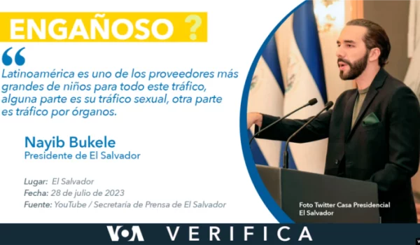 Engañoso que Latinoamérica sea de los mayores «proveedores» de tráfico infantil sexual y de órganos