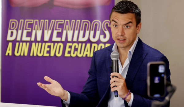El Partido Social Cristiano de Ecuador apoyará a Daniel Noboa en la segunda vuelta presidencial