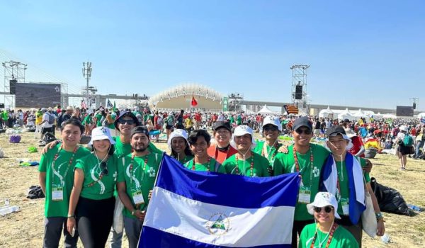 Nicaragüenses se hicieron presente en la Jornada Mundial de la Juventud en Lisboa