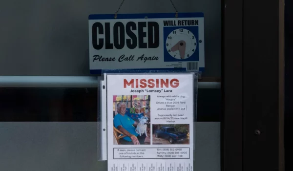 Maui ante el desafío de encontrar a los desaparecidos tras los incendios