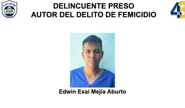 Fiscalía pide cadena perpetua para femicida tipitapeño