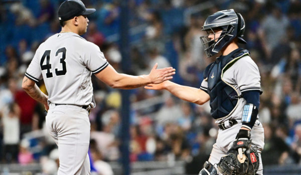 Jonathan Loáisiga se repuso a inicio complicado y sella victoria de los Yanquis