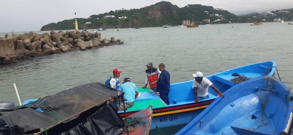Pescadores de San Juan del Sur participan en la buqueda de seis de sus colegas, LA PRENSA/ Redes scoales.