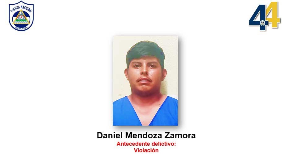 Daniel Mendoza Zamora acusado por homicidio.. LA PRENSA/ Policía