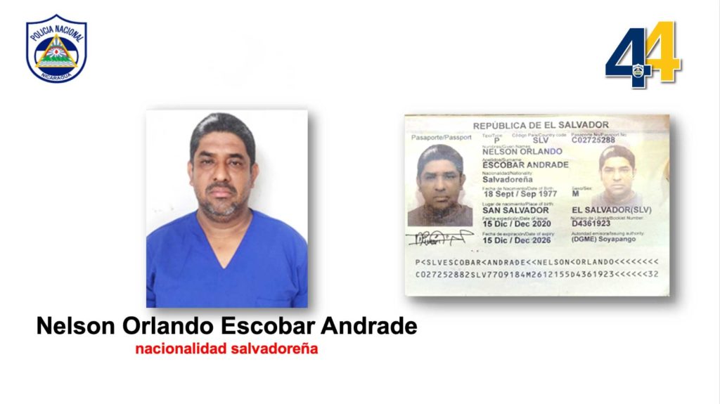 Nelson Escobar Andrade , de 45 años enfrenta cargos por narcoactividad. LA PRENSA/ Policía