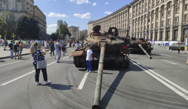 Kiev se llena de tanques rusos para celebrar el Día de la Independencia de Ucrania