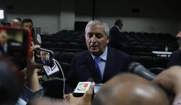 "Quiero manifestar que efectivamente yo soy el responsable", reconoció el expresidente.
