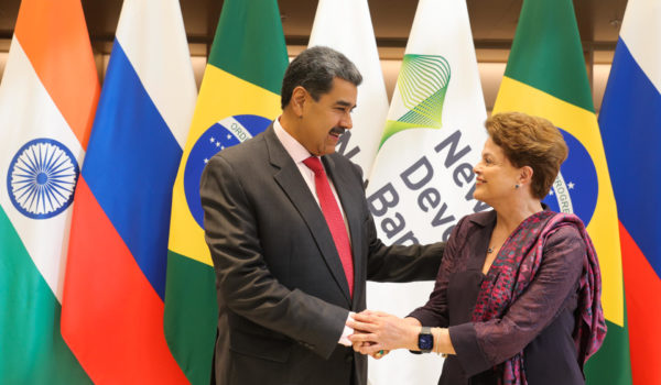 Maduro visita en China el banco de los BRICS, «socios, aliados y amigos» de Venezuela