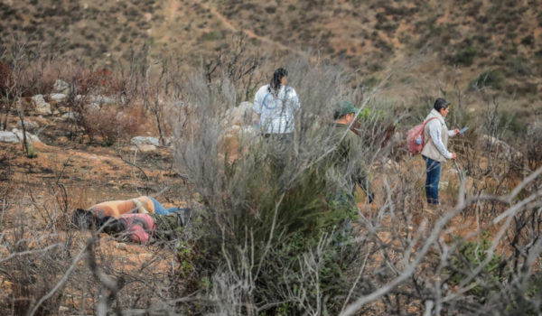 Colectivo de búsqueda y autoridades hallan 4 cuerpos de migrantes en frontera México-EEUU