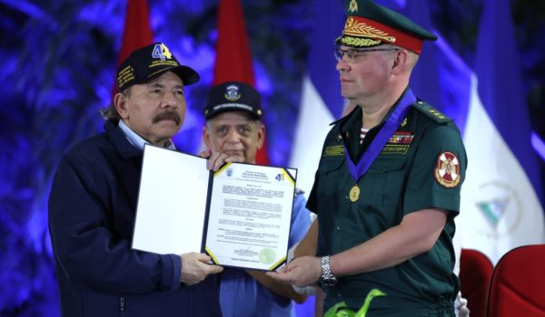 Ortega reconoce que centro ruso apoya represión contra opositores: es «para enfrentar a los golpistas»