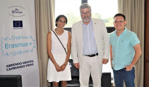 Seis jóvenes nicaragüenses beneficiados con beca Erasmus+ de la Unión Europea