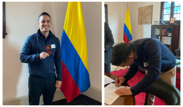 Gobierno de Colombia otorga ciudadanía al opositor nicaragüense Douglas Castro
