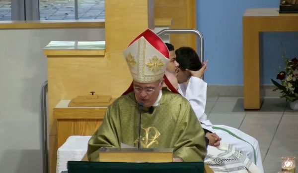 Monseñor Báez afirmó que perdonar no significa negar la justicia