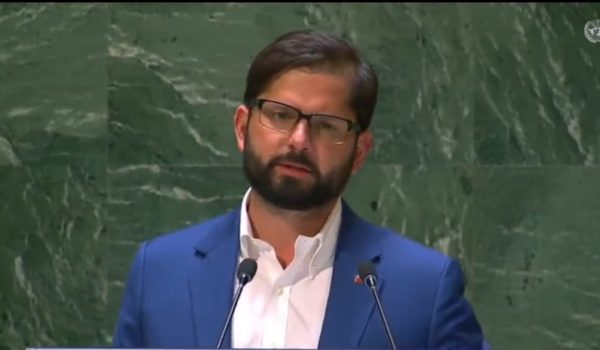 Gabriel Boric, presidente de Chile