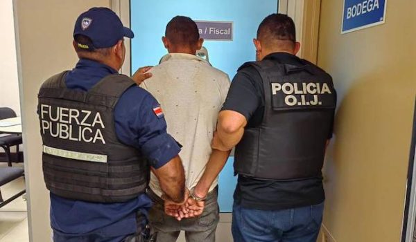 Arrestan a nicaragüense acusado de machetear a su pareja en Los Chiles, Costa Rica