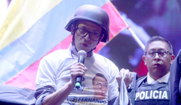 Zurita denuncia presunto atentado contra viuda de Villavicencio pero la Policía lo descarta